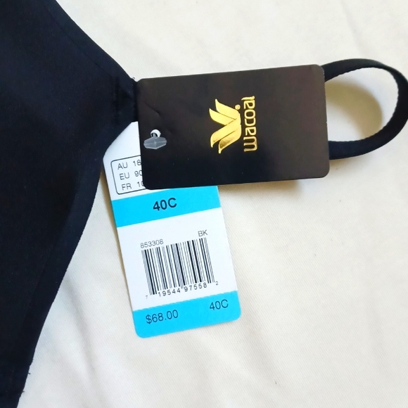 Wacoal black bra 40C - Picture 3 of 3
